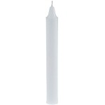 6 inch White candle