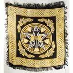 Pentagram Goddess 18x18 altar cloth