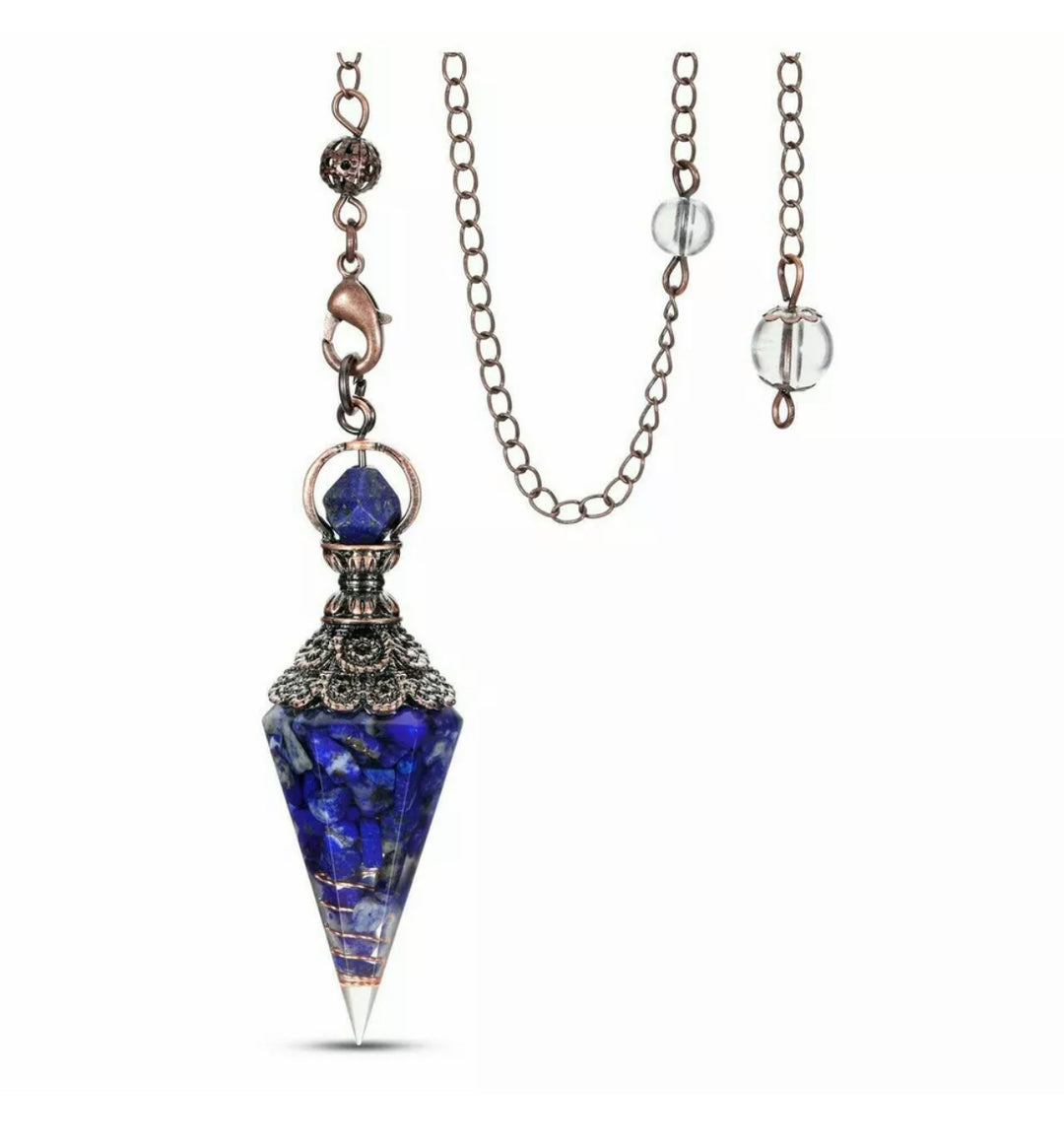 Orgonite Lapis Lazuli Pendulum