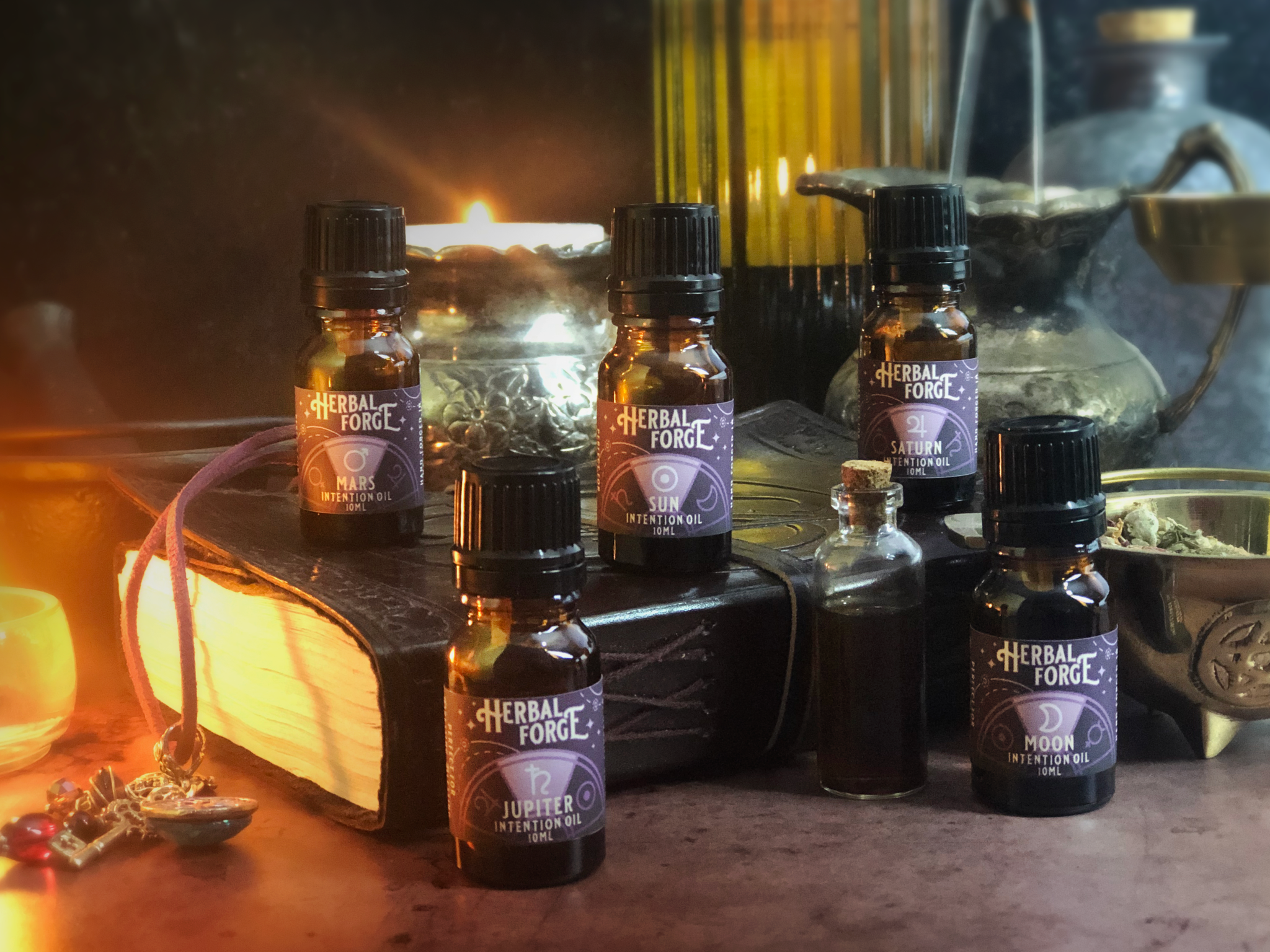 Herbal Forge Planetary Oils