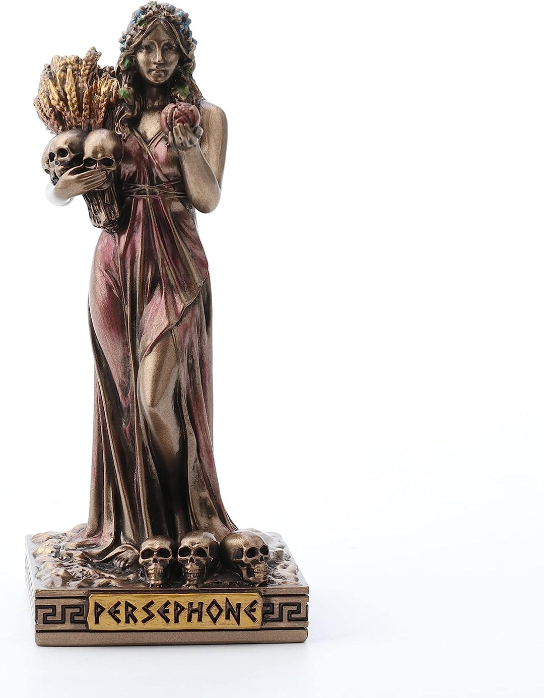 Persephone Greek Goddess of Agriculture bronzed figure