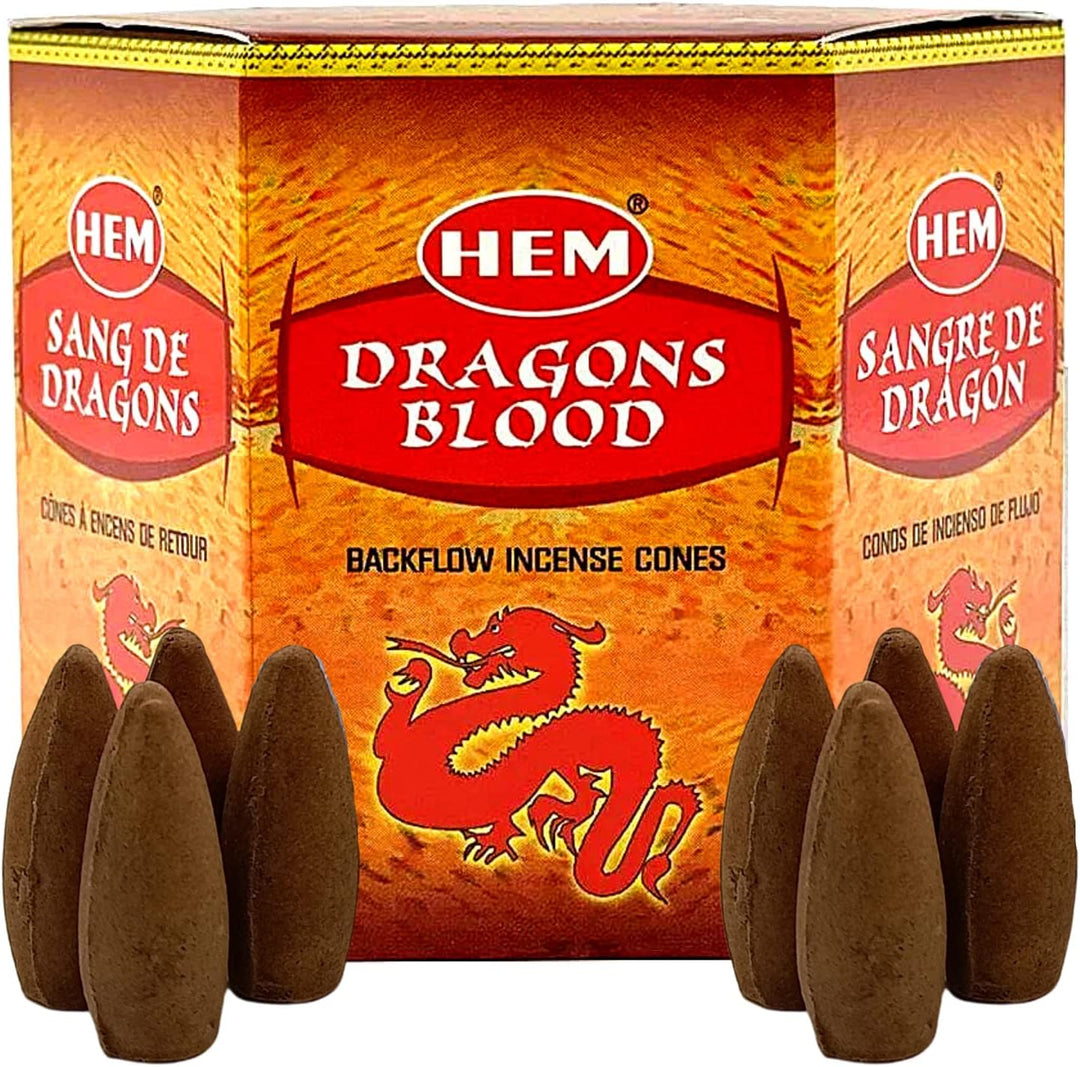 Backflow Dragon Blood HEM cones