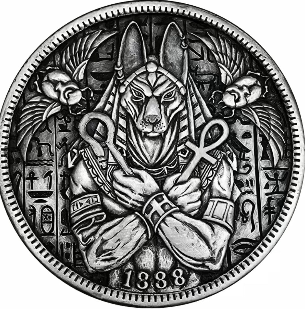 Anubis Divination coin