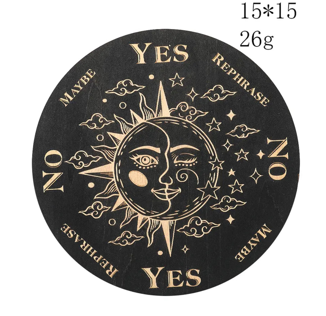 Sun and Moon Pendulum / Altar Board 6"