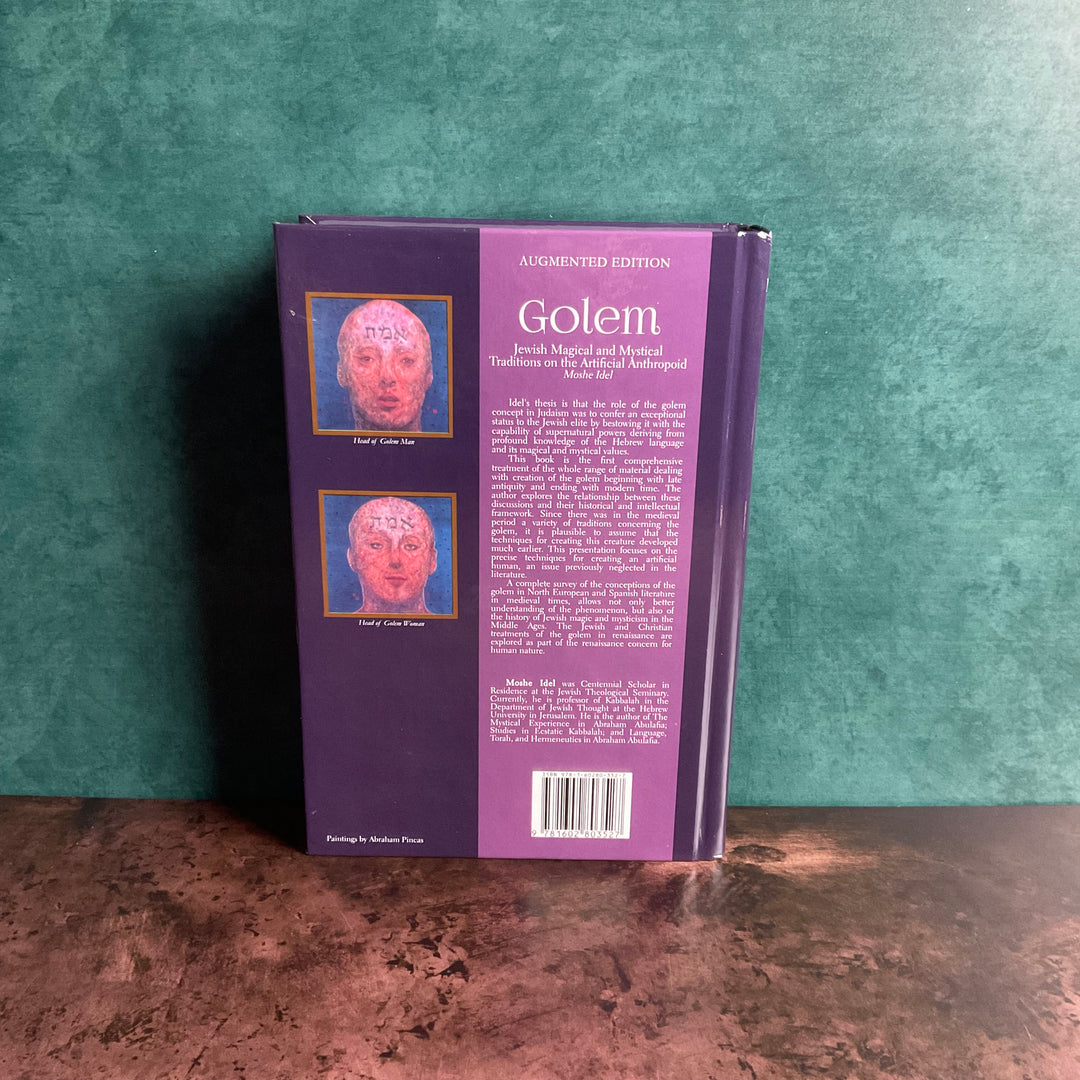 Golem: An Augmented Edition By Moshe Idel