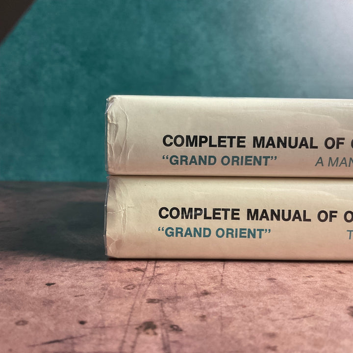 Complete Manual of Occult Divination Vol 1 & 2 by Grand Orient aka A.E.Waite