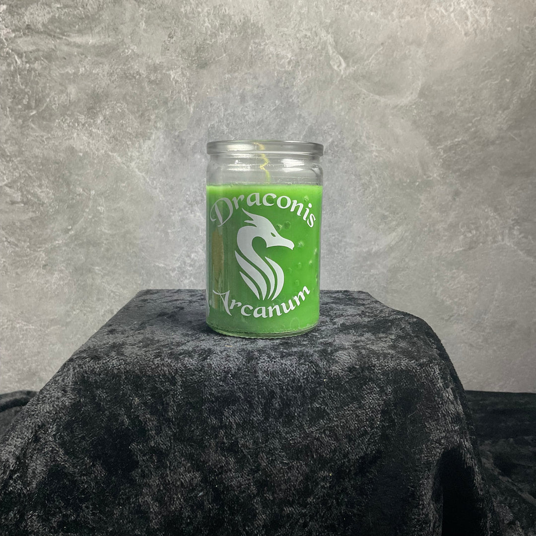 Draconis Green 50 hour candle