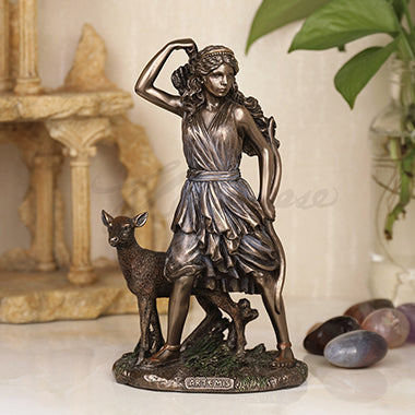 Artemis Goddess of the Hunt 6.5" tall