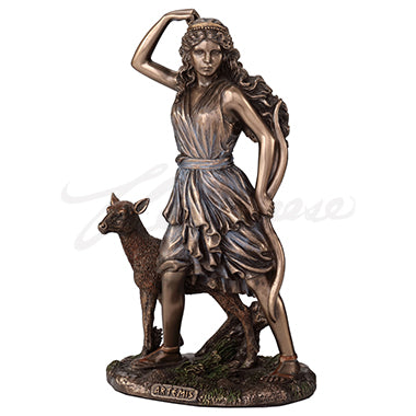 Artemis Goddess of the Hunt 6.5" tall