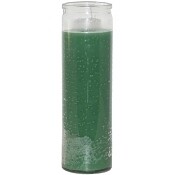 Green 7 day candle