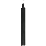 6 inch Black candle