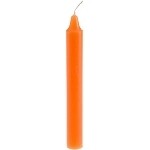 6 inch Orange candle