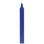 6 inch Blue candle