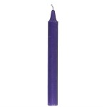 6 inch Purple candle