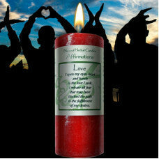 Love Affirmation candle