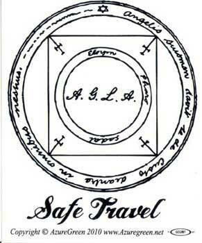 Safe Travel sticker