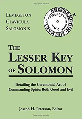 Lesser Key of Solomon Edited by Joseph Peterson hc