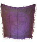 Purple Pentagram cloth 36x36