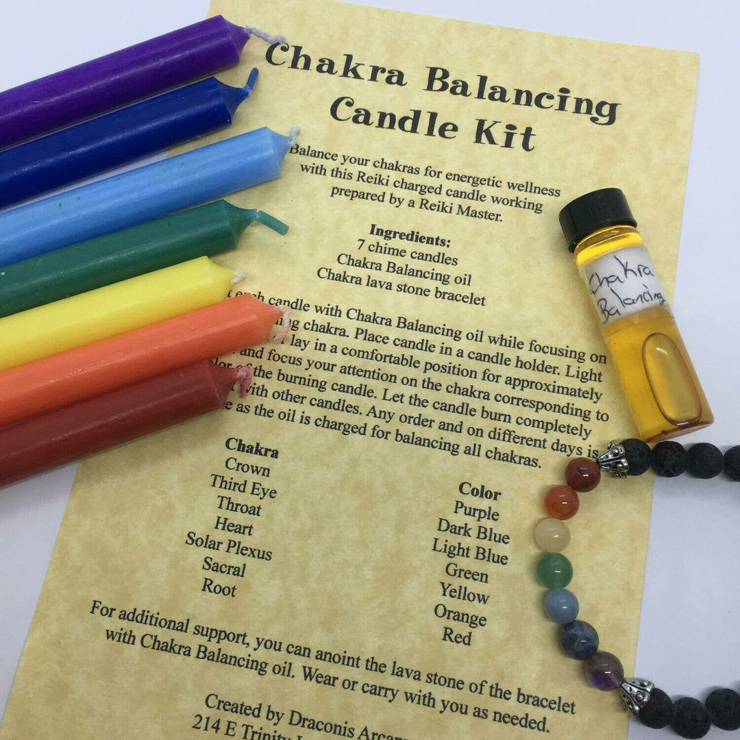 Chakra Balancing Candle Kit