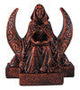 Moon Goddess Figurine Wood