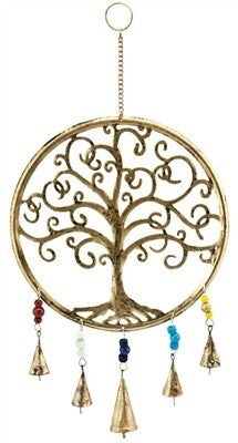 Tree of Life Chime With Bells & Beads