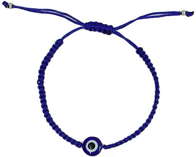 Evil Eye Blue Rope Bracelet
