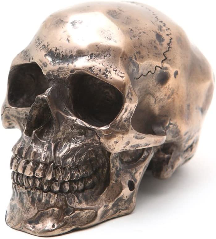 Bronze Skull 3.25"