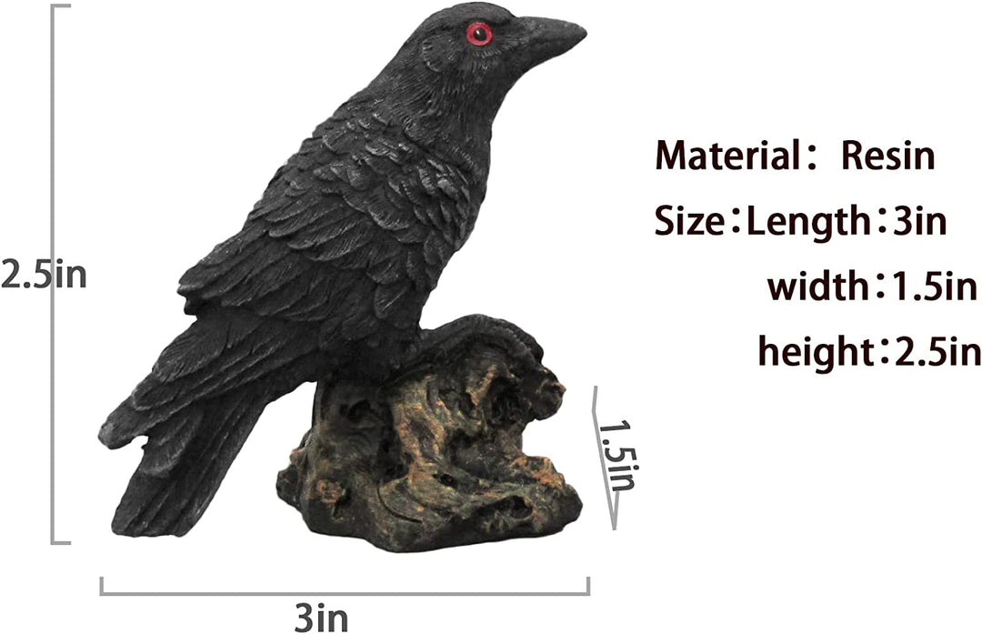 Mini Raven Figurine